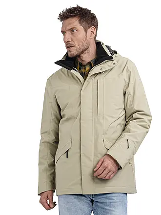 SCHÖFFEL | Herren Winterparka Style Borkol 3in1 Hoodie | camel